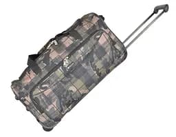 Дорожня сумка на колесах велика L Worldline Airtex 891/camouflage Різнокольоровий