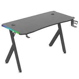 Геймерський комп'ютерний стіл GT Racer T-1224 (120x60x73) Black