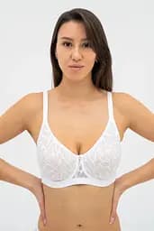 Бюстгальтер м'яка чашка SIMONA 009 05 01 Effetto Lingerie білий 75C