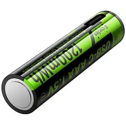 Акумуляторні батарейки Hoco JA4 (AAA ) Energy 2 pcs Black - мініатюра 3