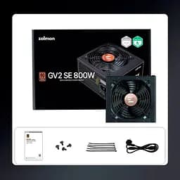 Блок живлення Zalman GV2SE 800W (ZM800-GV2SE) - мініатюра 8