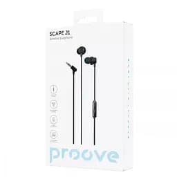 Навушники Proove дротові Scape J1 3.5mm чорні - мініатюра 2