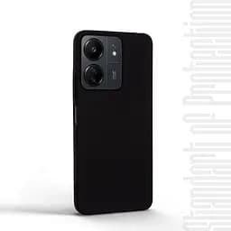 Чехол-накладка для смартфона Xiaomi Redmi 13C 4G Poco C65 противоударный, силиконовый, термополиуретановый (ТПУ), с защитой камеры и корпуса, черный, защита всего корпуса, ArmorStandart (ARM72471) - мініатюра 2