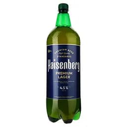 Пиво Haisenberg Premium Lager светлое 4.5% 1.8 л