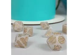 Набір кубиків Q WORKSHOP 20 years: Happy Birthday Dice Set , 8 шт. (S20Y03) - мініатюра 5