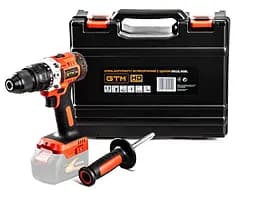 Аккумуляторный ударный шуруповерт GTM DSI18/80BL безщеточный без АКБ и ЗУ в кейсе (DSI18/80BL_BARE TOOL)