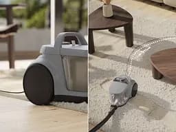 Electrolux Пилосос контейнерний, 850Вт, конт пилок -2л, HEPA12, 3 насадки, сірий - мініатюра 4