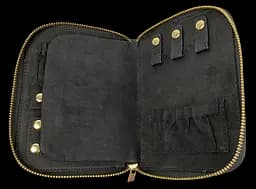 Органайзер для прикрас футляр Travel Jewelry Case Чорний - мініатюра 6