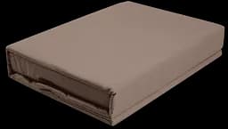 Комплект постільної білизни Полуторний Duet 150х200 см Beige/Mocha SOHO pbe0050797 - мініатюра 4