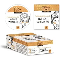 Гідрогелеві патчі Beauty Derm Bye Bye Wrinkles золоті 60 шт. - мініатюра 2