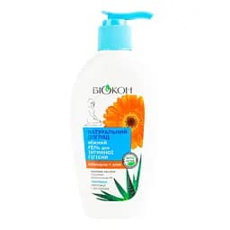 Нежный гель для интимной гигиены Біокон Календула + алоэ 200 мл