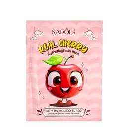 Маска для шкіри обличчя зволожувальна Sadoer Real Cherry тканинна 25 г (SD34731)