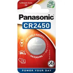 Батарейка Panasonic CR 2450 BLI 1 Lithium