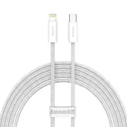 Дата кабель Baseus Dynamic Series Type-C to Lightning 20W (2m) (CALD0001) White