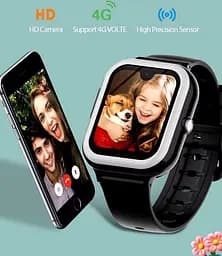 Дитячий смарт годинник Lemfo D89 з GPS трекером, SIM-картою, відеодзвінками, AMOLED дисплеєм, камерою, прослуховуванням, голосовим чатом, Wi-Fi та кнопкою SOS Синій - мініатюра 14