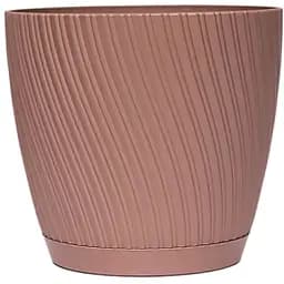 Горщик Form-Plastic Міка-19 з підставкою 3.55 л бежевий (4570-051)