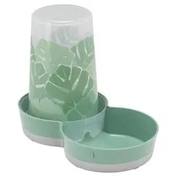 Moderna Tasty Large Eden 1.5 л модерна 2в1 автогодівниця автопоїлка для котів і собак, дизайн Едем