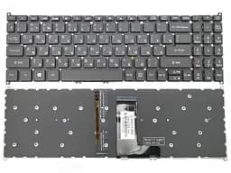 Клавіатура для ACER Aspire A515-53, A515-52, A515-54, A515-55, A515-56, A515-44, A515-45, A515-46, A315-42, A315-55 (RU Black без рамки з підсвічуванням). Оригінал