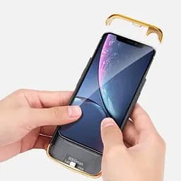 Чохол-акумулятор XON PowerCase для iPhone 11 6000 mAh Чорний/Золотий (PCBS1111160G 2483) - мініатюра 5