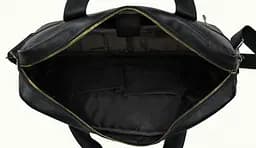 Чоловіча сумка з натуральної шкіри Tiding Bag Чорна (SA25-1131A) - мініатюра 4