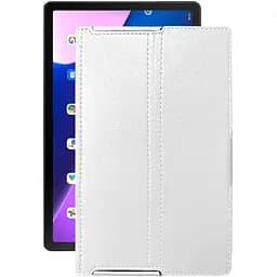 Чехол StatusCASE из экокожи для планшета Lenovo Tab M10 Plus (3rd) Белый