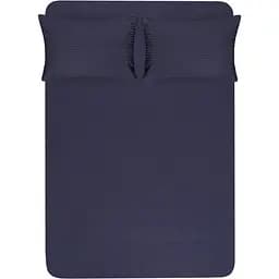 Комплект постельного белья Lotus Сатин 180х200+25 см темно-синий (svt-2000022343633)