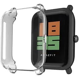 Чохол-накладка DK CDK Silicone Face Case для Xiaomi Amazfit Bip U / U Pro (012417) (clear) - мініатюра 2