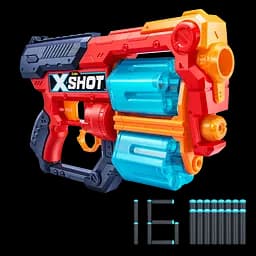 Швидкострільний бластер Zuru X-Shot Red Excel Xcess TK-12, 16 набоїв (36436R) - мініатюра 4