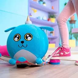Ігровий набір Синій Пісик Biggies BIG001-UD надувна іграшка, насос 45 см - мініатюра 6