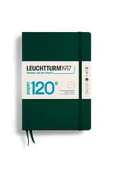 Блокнот LEUCHTTURM1917 120G Edition Середній Forest Green Крапка (370341) - мініатюра 1