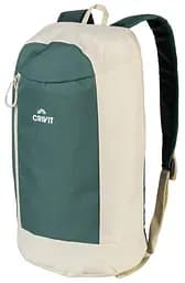 Рюкзак невеликий міський 10L Crivit Mini Бежевий із зеленим - мініатюра 3
