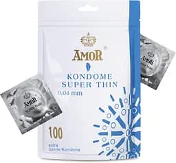 Презервативи Amor Super Thin, 100 шт.