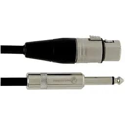 Микрофонный аудио кабель Roxtone Inakustik Gewa Jack 6.3 mono - XLR Female GEWA Pro Line 9м