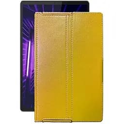 Чехол StatusCASE из экокожи для планшета Lenovo M10 Plus TB-X606F Желтый