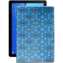 Чохол StatusCASE з екошкіри для планшету Huawei MediaPad T5 10 Фешн блакитний