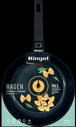 Сковорода Ringel Hagen 24 см с крышкой антипригарное покрытие ㅤ ㅤ
