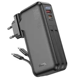 Портативний ЗП Power Bank Hoco J126 Travel 22.5W+PD20W 10000 mAh Black - мініатюра 2