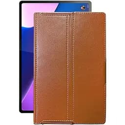 Чохол StatusCASE з екошкіри для планшету Lenovo Tab P12 Pro Коричневий