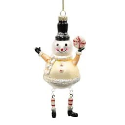 Прикраса на ялинку "Веселий Сніговичок" 7,8*5,7*15,7см, YQ1409292