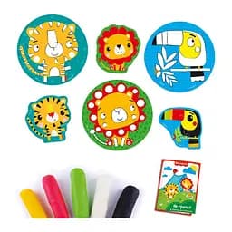 Набір для творчості Vladi Toys Fisher Price Казковий зоопарк VT4502-03 з екотістом - мініатюра 3