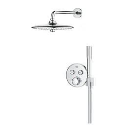 Душова система прихованого монтажу Grohe Grohtherm Smartcontrol з Euphoria 260 34867000, Хром - мініатюра 3