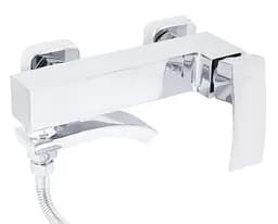 Змішувач для ванни Qtap Swan Cascada, Chrome (k35) з душовим гарнітуром QTSWA260CRM45565 - мініатюра 4