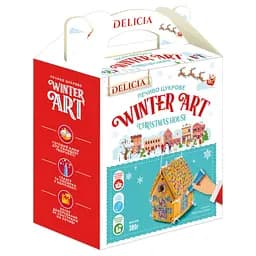 Печенье сахарное Delicia Рождественская избушка 380 г