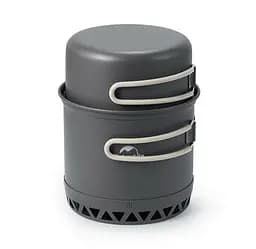 Набір посуду для кемпінгу Naturehike CNK2300CJ0002 алюміній (казанок + сковорода) 1,2 л