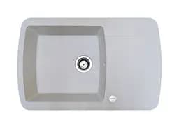 Кухонна мийка Adamant OPTIMAKS біла 775x495x200 мм, з крилом 77,5 см