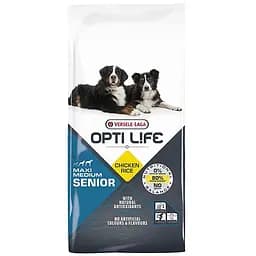 Сухой корм Opti Life Senior Medium & Maxi Опти Лайф Сеньор для пожилых собак средних и крупных пород 12,5 кг