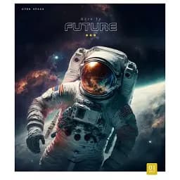 Тетрадь общая Школярик Open space 048-3259K-1 в клеточку на 48 листов