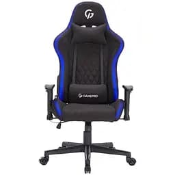 Ігрове крісло GamePro RGB Size L Fabric Black (GC700FB) - мініатюра 4