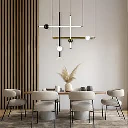 Led светильник черный в вертикальной форме 90 см на 3 режима | Line F | Арт. YG517 wB/900 VL BK