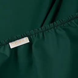 Простирадло Cosas на резинці 100х200 pine dark, зелений (GreenDark_100x200x20) - мініатюра 5